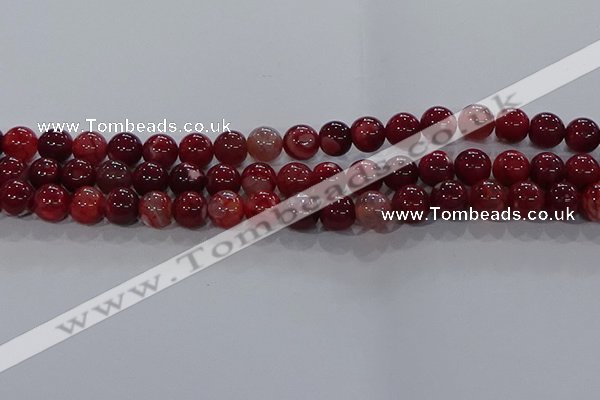 CAA1053 15.5 inches 10mm round dragon veins agate beads wholesale