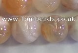 CAA3644 15.5 inches 8mm round sakura agate beads wholesale