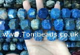 CAA3711 18*20mm - 20*22mm faceted nuggets chrysanthemum agate beads