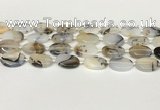 CAA4388 15.5 inches 15*20mm oval Montana agate beads