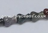 CAB466 15.5 inches 10*14mm vase-shaped indian agate gemstone beads
