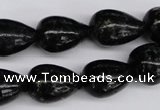 CAE22 15.5 inches 13*18mm teardrop astrophyllite beads wholesale