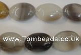 CAG2444 15.5 inches 13*18mm oval Chinese botswana agate beads