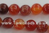 CAG5562 15.5 inches 8mm round natural fire agate beads wholesale