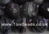 CAG5965 15.5 inches 16mm faceted round botswana agate beads wholesale