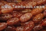 CAG606 15.5 inches 15*20mm rice natural fire agate beads wholesale