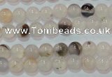 CAG7140 15.5 inches 4mm round Montana agate gemstone beads