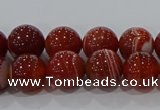 CAG9177 15.5 inches 6mm round line agate beads wholesale