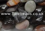 CAG986 15.5 inches 15*20mm faceted oval botswana agate beads