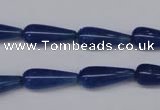 CAJ573 15.5 inches 7*18mm teardrop blue aventurine beads wholesale