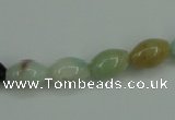 CAM111 15.5 inches 8*12mm rice amazonite gemstone beads wholesale