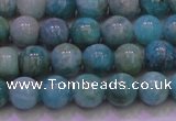 CAM1252 15.5 inches 8mm round natural Russian amazonite beads