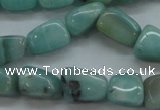 CAM658 15.5 inches 10*14mm nuggets amazonite gemstone beads