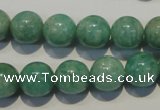 CAM805 15.5 inches 12mm round Brazilian amazonite beads wholesale