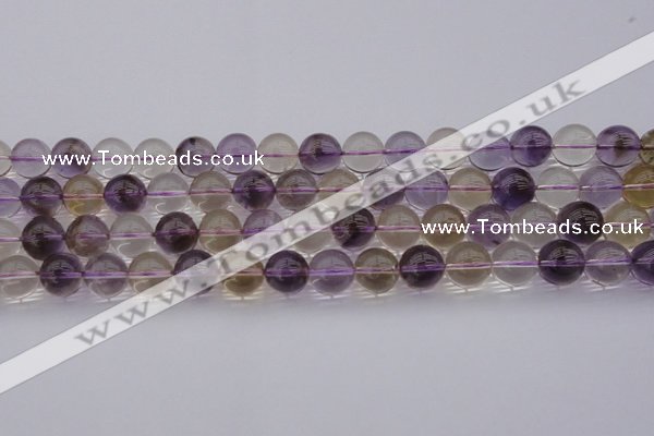 CAN169 15.5 inches 12mm round natural ametrine beads wholesale