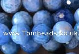 CAP594 15.5 inches 8mm faceted round apatite gemstone beads
