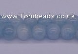 CAQ123 15.5 inches 8mm round AAA grade natural aquamarine beads