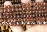 CAR236 15.5 inches 5mm - 5.5mm round natural amber beads wholesale