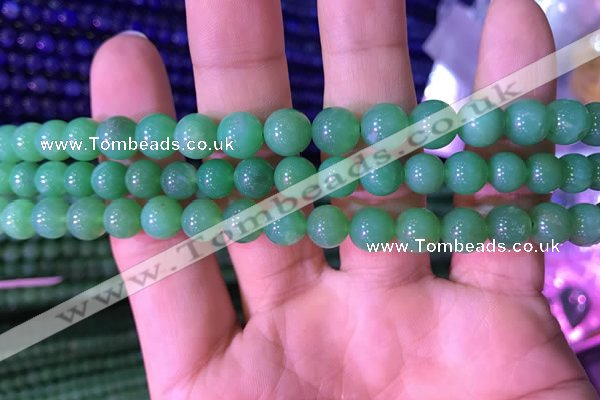 CAU373 15.5 inches 7mm round Australia chrysoprase beads