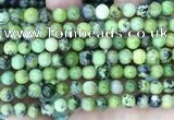 CAU530 15.5 inches 6mm round Chinese chrysoprase beads wholesale