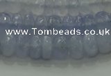 CBC446 15.5 inches 5*8mm faceted rondelle blue chalcedony beads