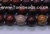 CBD303 15.5 inches 10mm round brecciated jasper beads wholesale