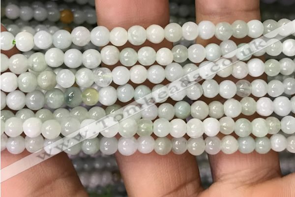 CBJ620 15.5 inches 4mm round jade beads wholesale