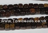 CBZ205 15.5 inches 6*6mm cube bronzite gemstone beads