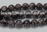 CCG20 15.5 inches 8mm round natural charoite gemstone beads