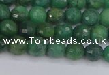 CCJ411 15.5 inches 6mm faceted round west African jade beads