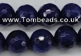 CCN1217 15.5 inches 16mm faceted round candy jade beads wholesale