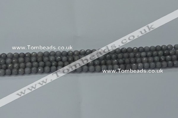 CCN2559 15 inches 6mm faceted round candy jade beads wholesale