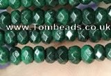 CCN5123 15 inches 3*4mm faceted rondelle candy jade beads