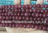CCN5368 15 inches 8mm round candy jade beads Wholesale
