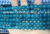CCN5433 15 inches 8mm round candy jade beads Wholesale