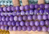 CCN5529 15 inches 8mm round candy jade beads Wholesale