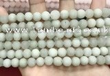 CCN5601 15 inches 8mm round matte candy jade beads Wholesale