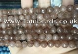 CCN5680 15 inches 8mm faceted round candy jade beads