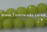 CCN760 15.5 inches 4mm faceted round candy jade beads wholesale