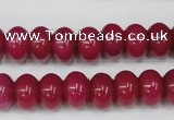 CCN93 15.5 inches 8*12mm rondelle candy jade beads wholesale