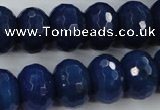 CCN940 15.5 inches 12*16mm faceted rondelle candy jade beads