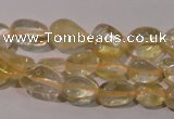 CCR217 15.5 inches 9*12mm nuggets natural citrine gemstone beads