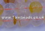 CCR365 15.5 inches 14mm round citrine beads wholesale