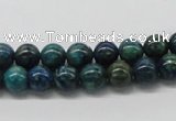 CCS70 15.5 inches 10mm round dyed chrysocolla gemstone beads