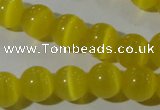 CCT1325 15 inches 6mm round cats eye beads wholesale