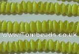 CCT213 15 inches 2*4mm rondelle cats eye beads wholesale
