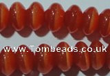 CCT275 15 inches 5*8mm rondelle cats eye beads wholesale