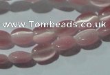 CCT603 15 inches 4*6mm oval cats eye beads wholesale