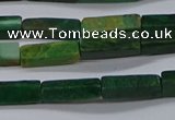 CCU735 15.5 inches 4*13mm cuboid African jade beads wholesale