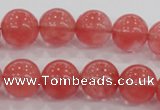 CCY105 15.5 inches 14mm round cherry quartz beads wholesale